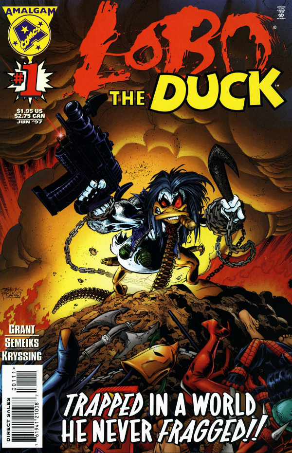 Lobo the Duck #1 cover