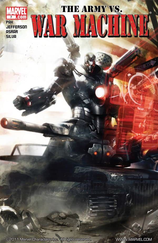 War Machine #7 cover