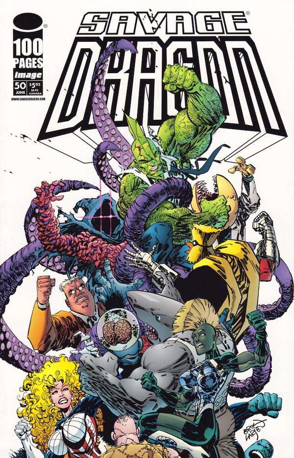 Savage Dragon #50 cover