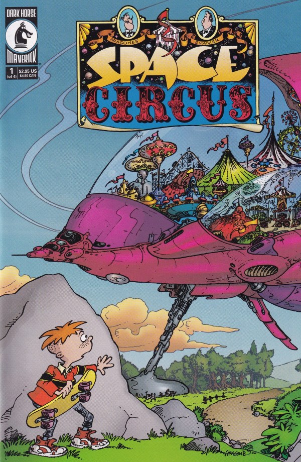 Space Circus #1 cover