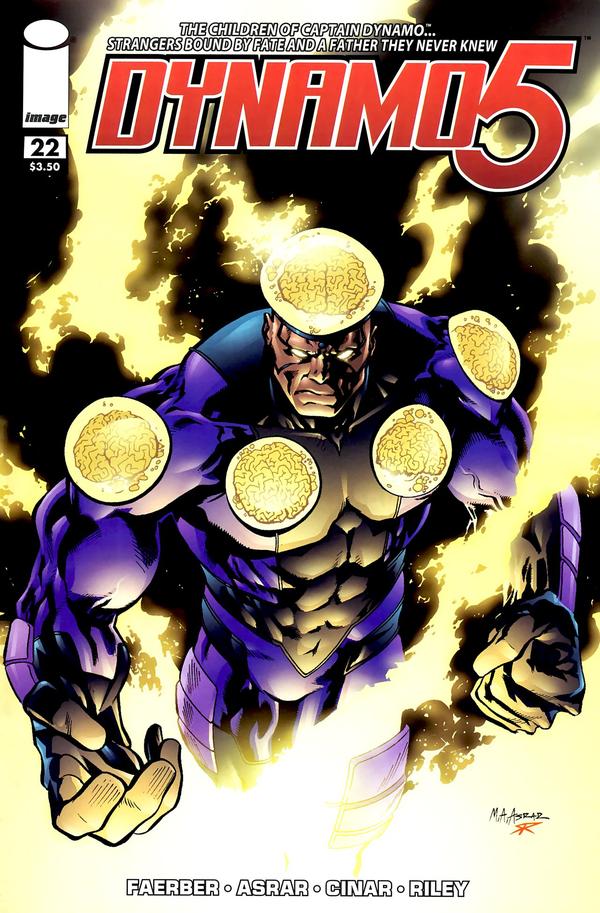 Dynamo 5 #22 cover