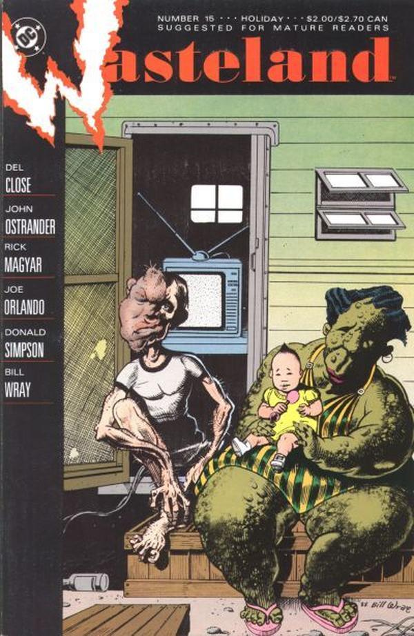 Wasteland #15 cover