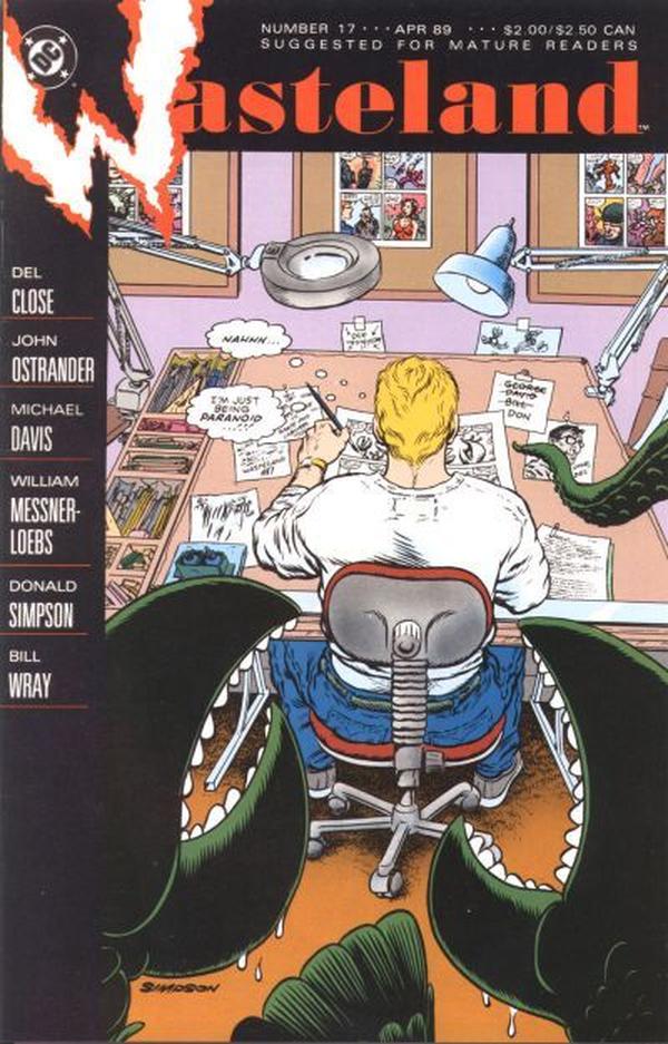 Wasteland #17 cover