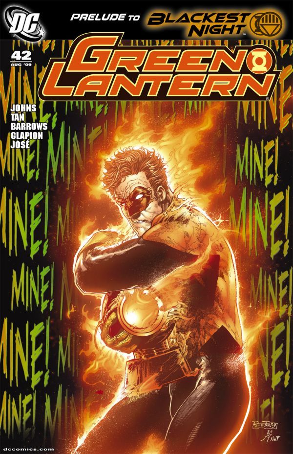 Green Lantern #42 cover