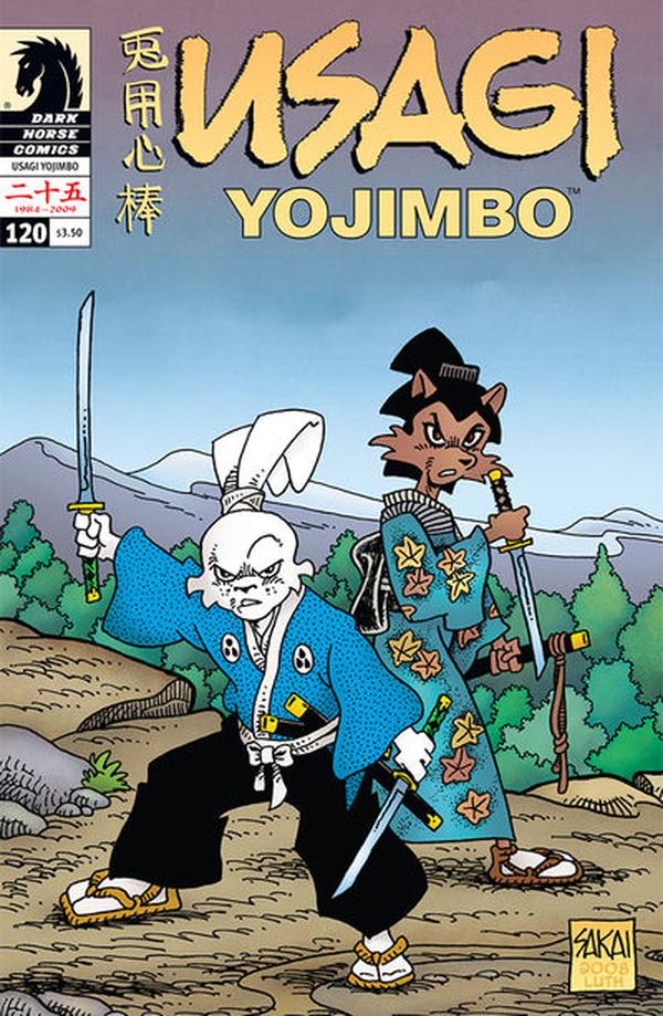 Usagi Yojimbo #120 cover