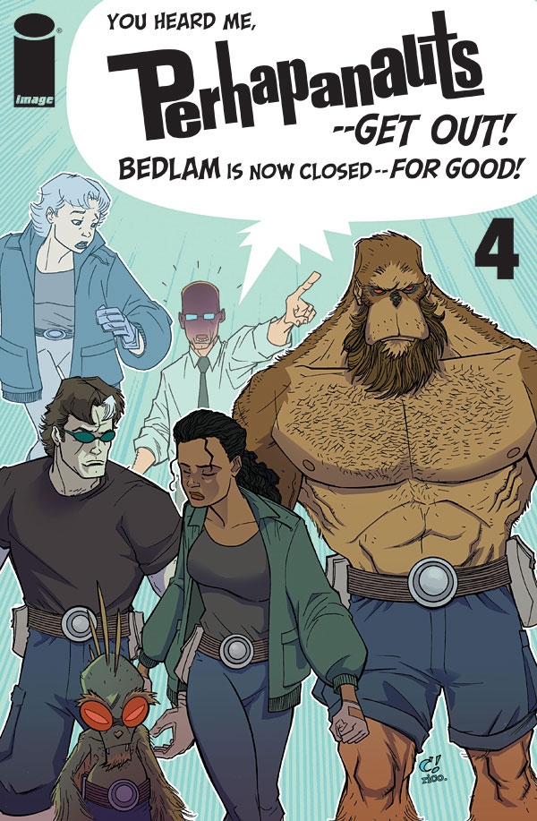 Perhapanauts #4 cover
