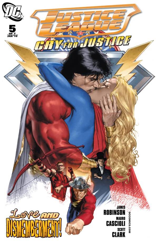 Justice League: Cry for Justice #5 cover