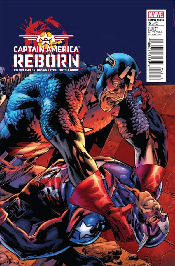 Captain America: Reborn #5 cover