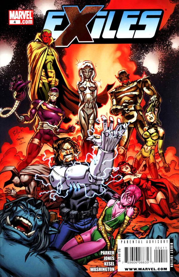 Exiles #4 cover