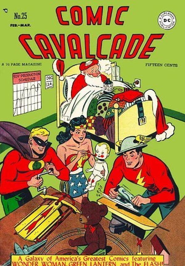 Comic Cavalcade #25 cover