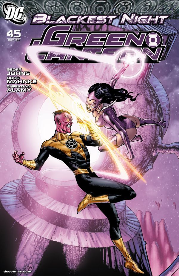 Green Lantern #45 cover