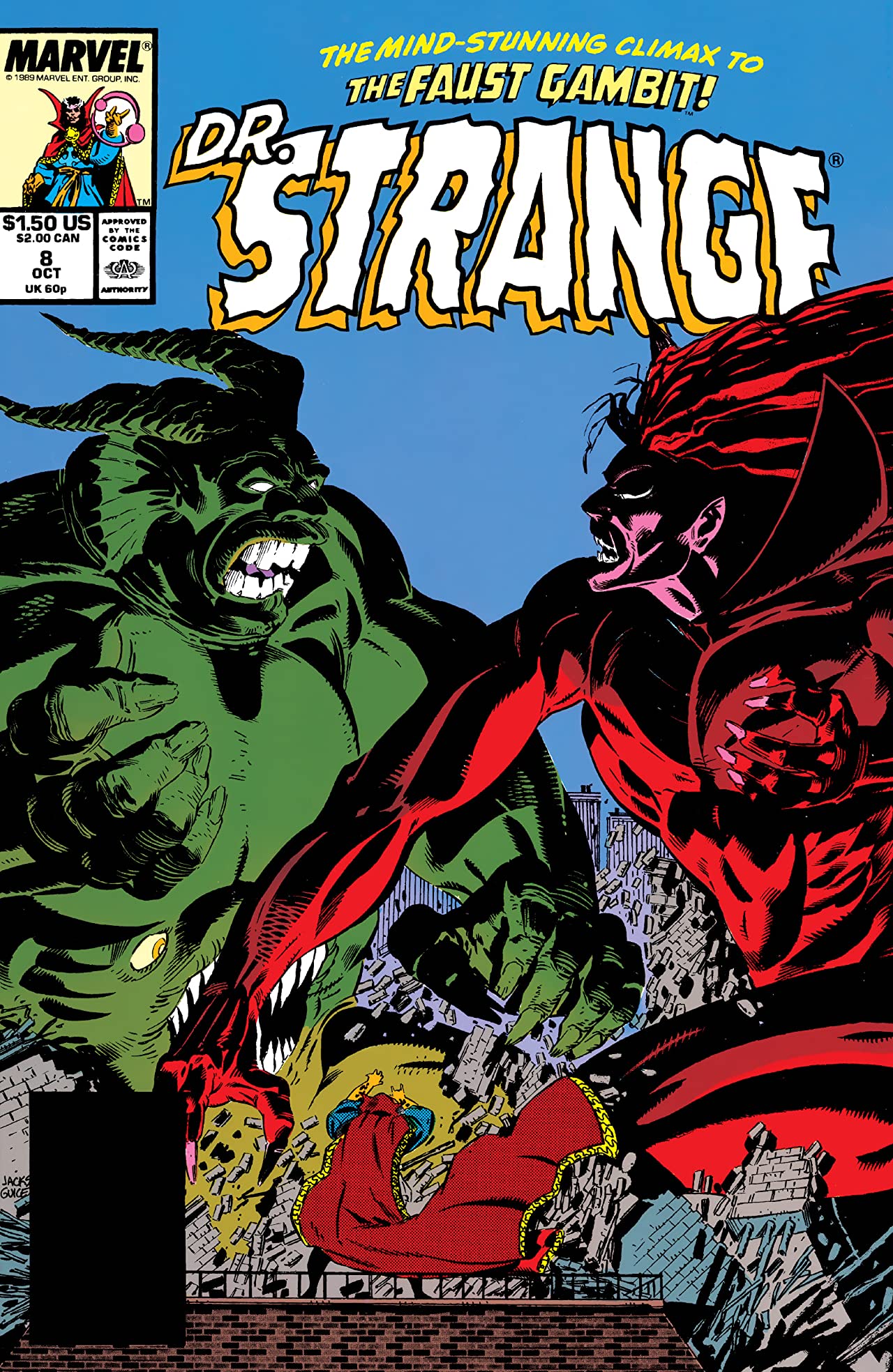 Doctor Strange, Sorcerer Supreme #8 cover