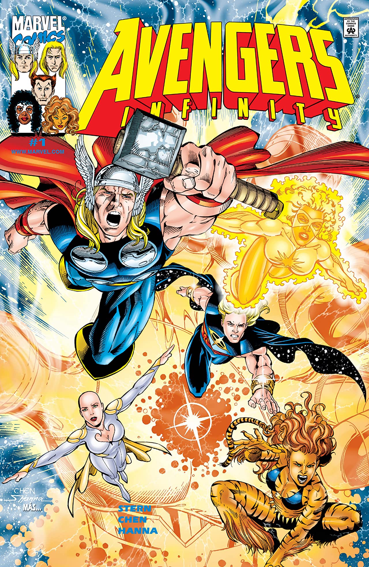 Avengers Infinity #1 cover