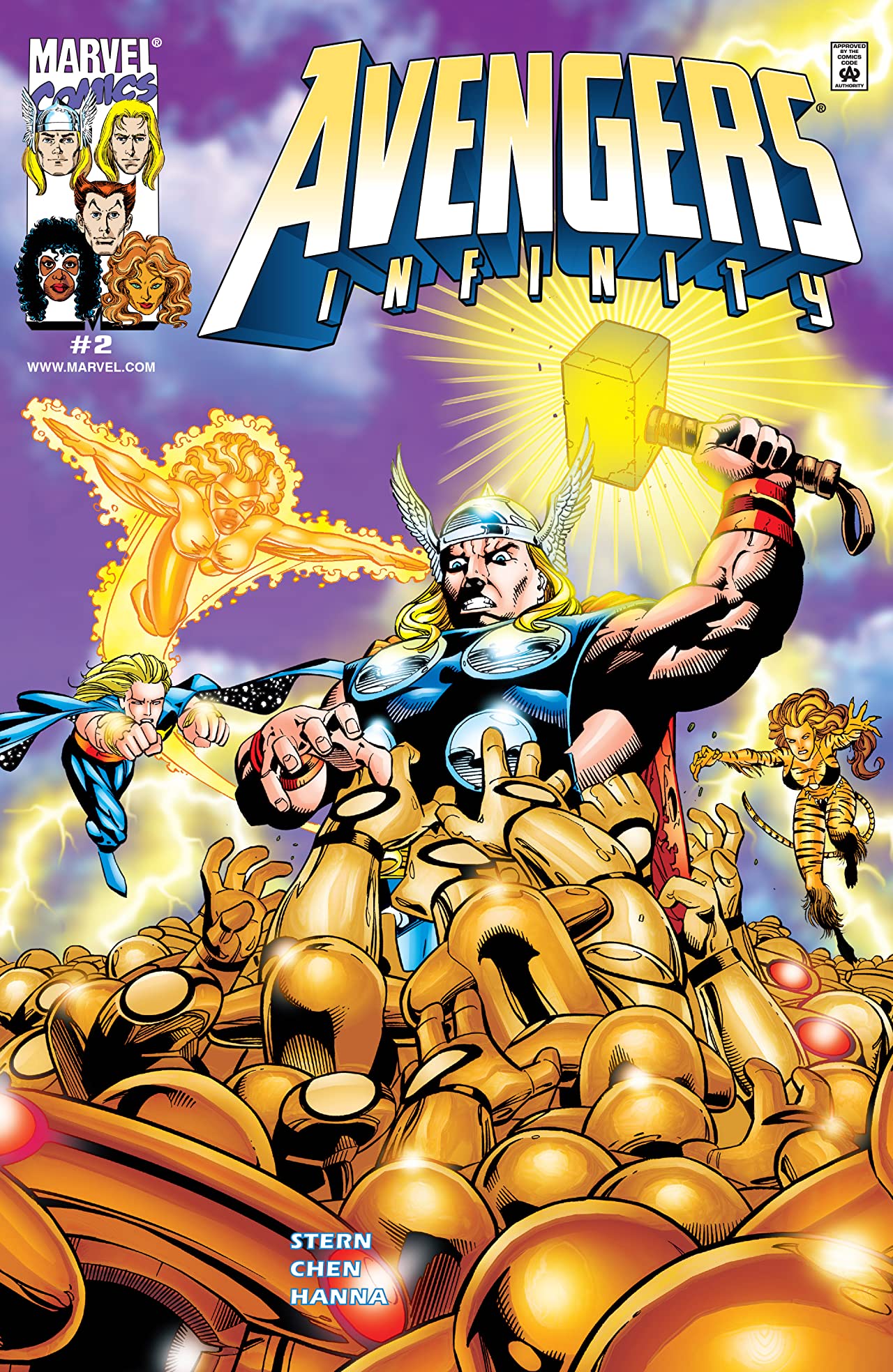 Avengers Infinity #2 cover