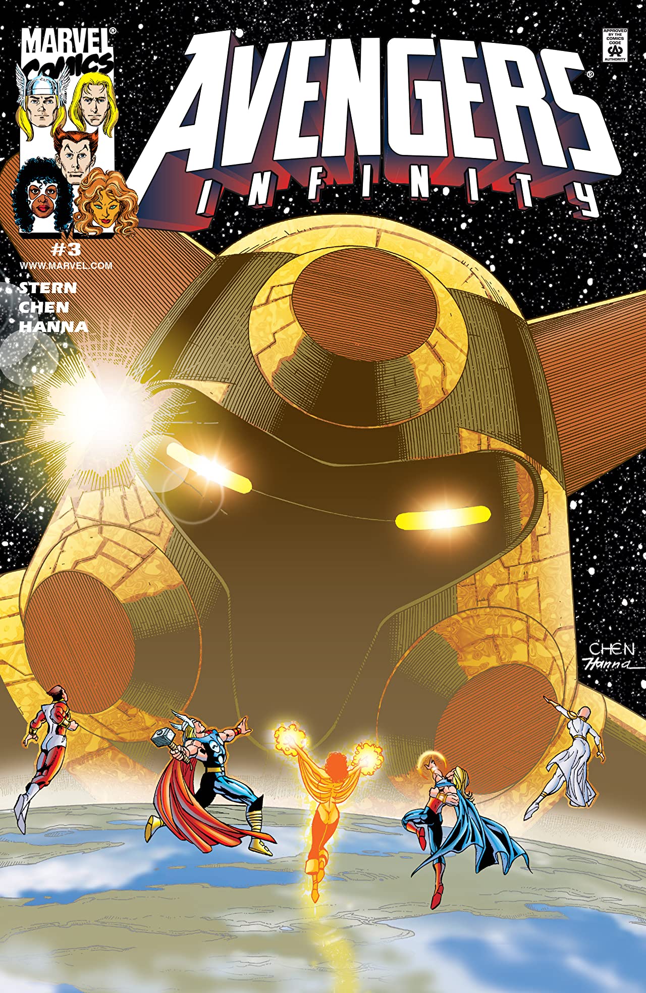 Avengers Infinity #3 cover