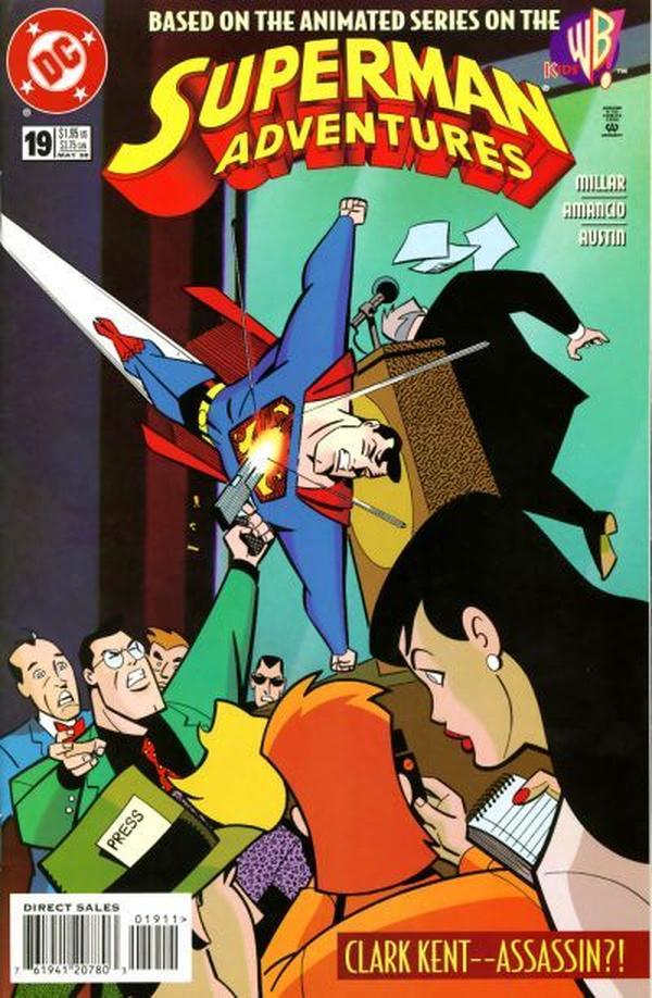 Superman Adventures #19 cover