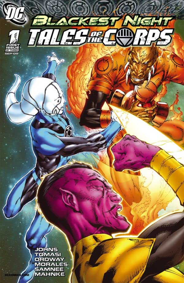 Blackest Night: Tales of the Corps #1