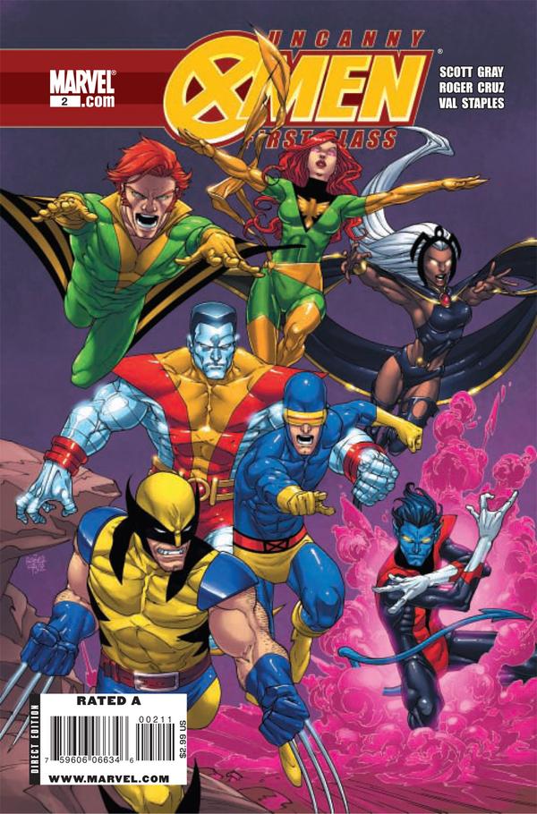 Uncanny X-Men: First Class #2 cover