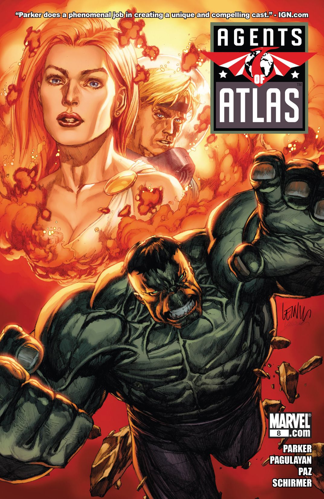 Agents of Atlas #8