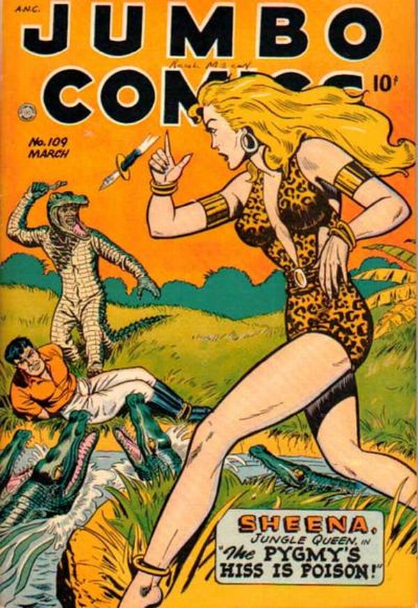 Jumbo Comics #109 cover