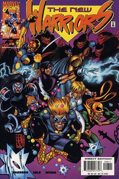 New Warriors #8 cover
