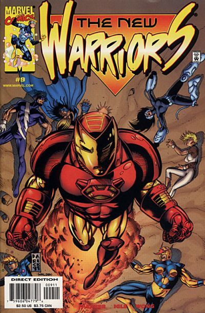 New Warriors #9 cover