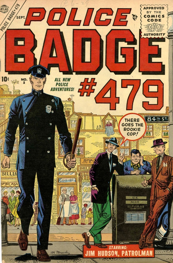 Police Badge #479 #5 cover