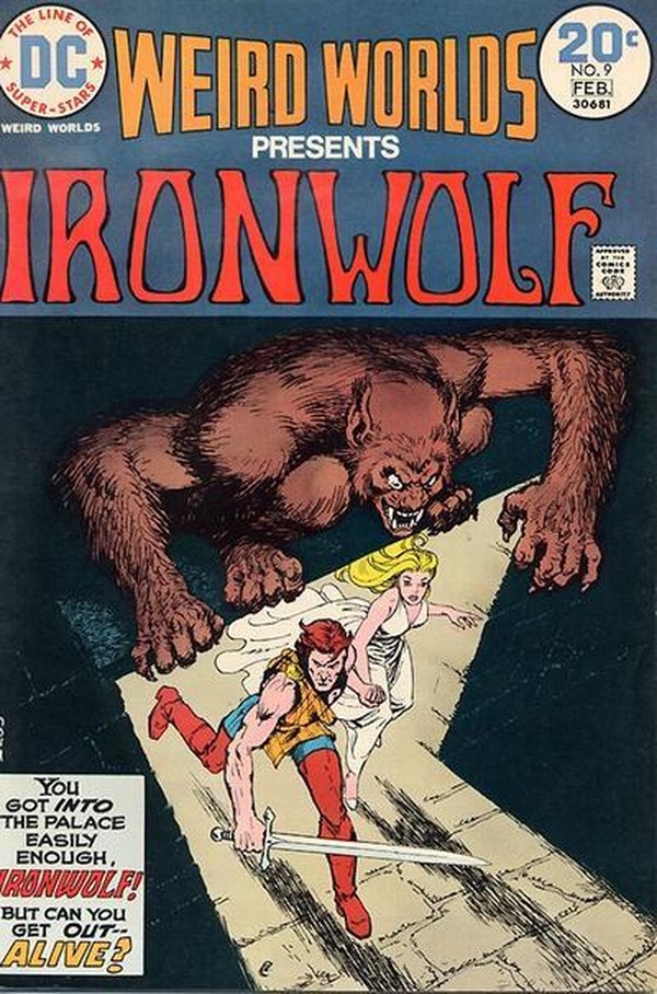 Weird Worlds #9 cover
