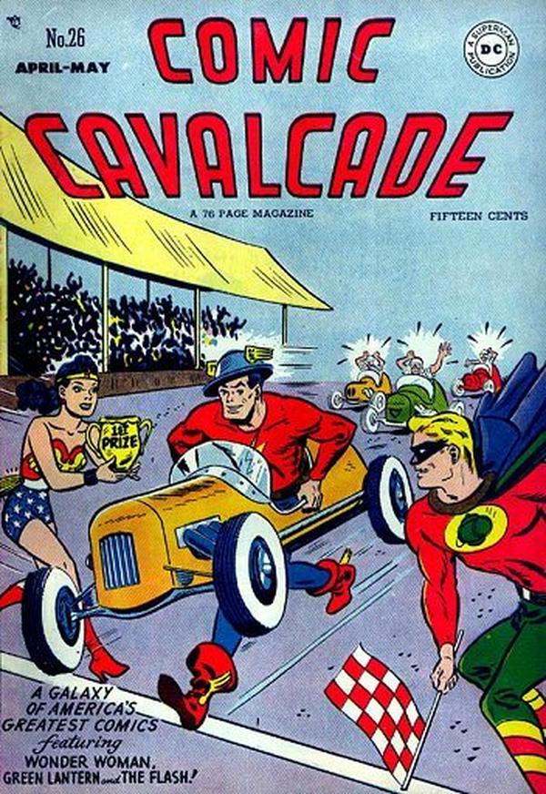 Comic Cavalcade #26 cover