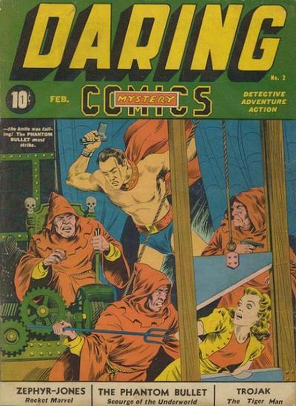 Daring Mystery Comics #2 cover