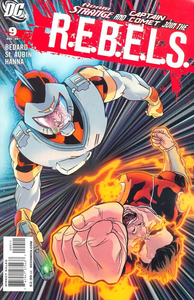 R.E.B.E.L.S. #9 cover