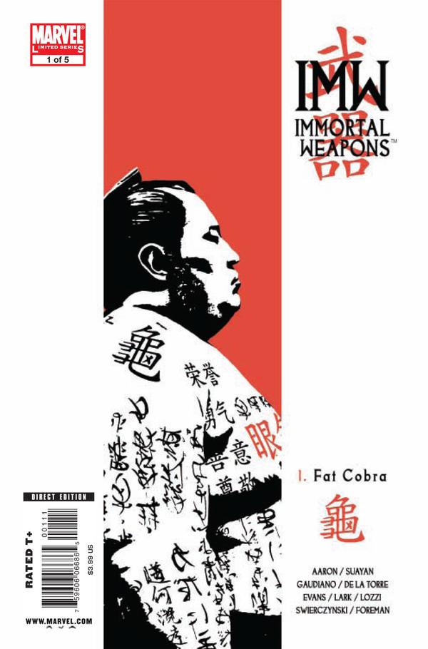 Immortal Weapons #1 cover