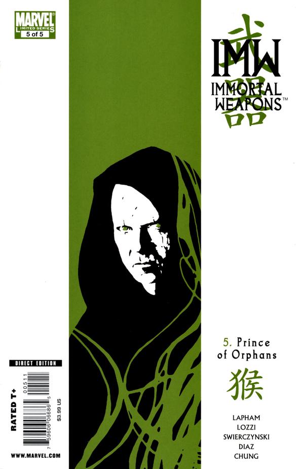 Immortal Weapons #5 cover