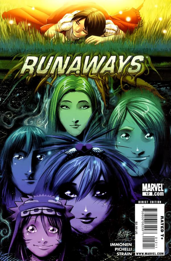 Runaways #12 cover