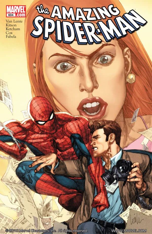 The Amazing Spider-Man #604 cover