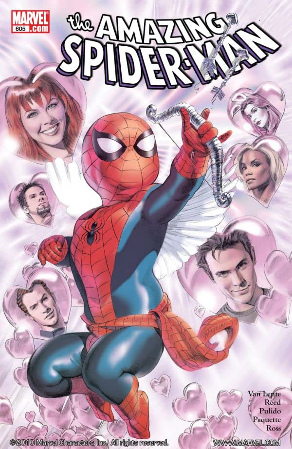 The Amazing Spider-Man #605 cover