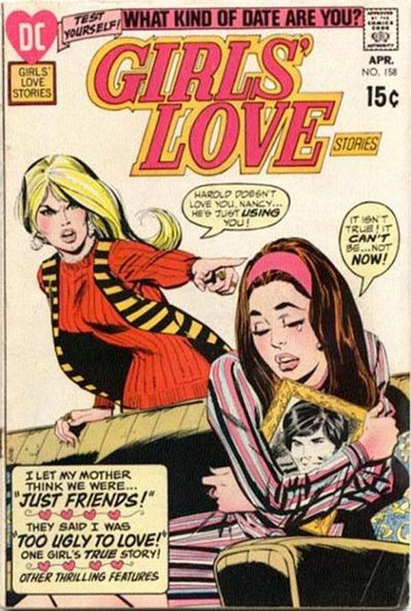 Girls' Love Stories #158 cover