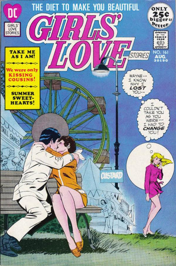 Girls' Love Stories #161 cover