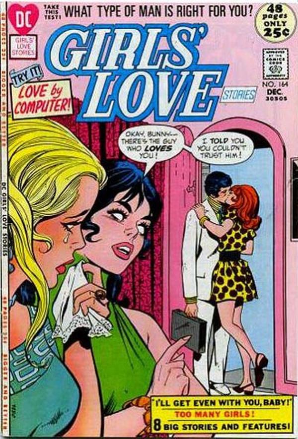 Girls' Love Stories #164 cover