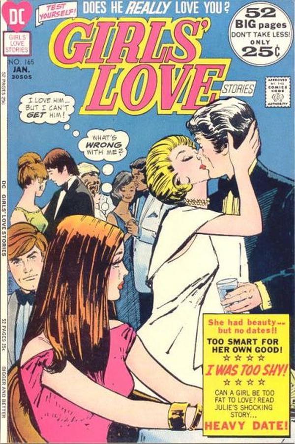 Girls' Love Stories #165 cover