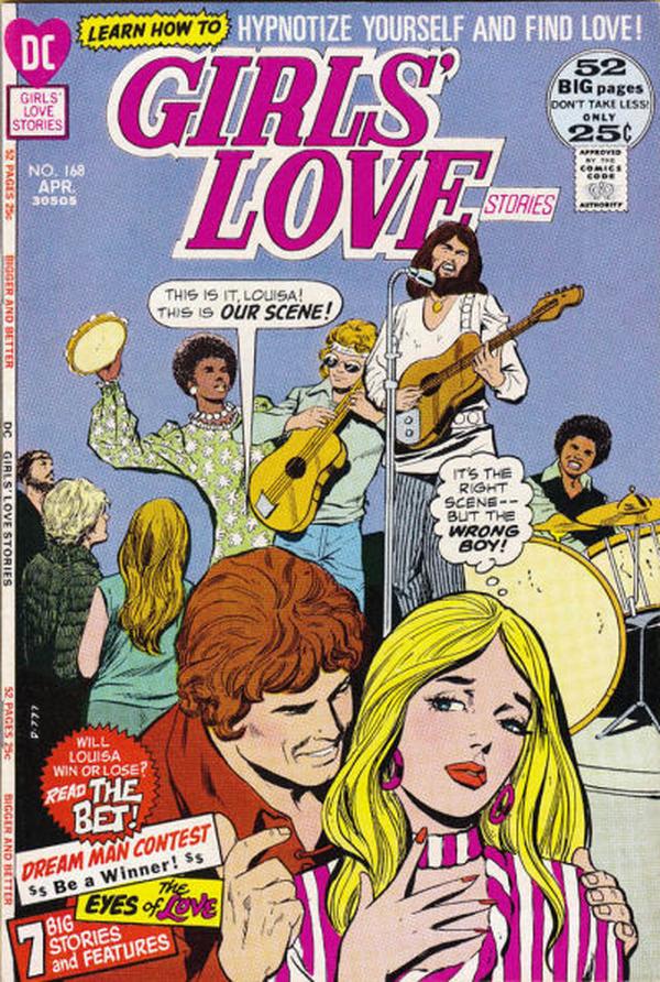 Girls' Love Stories #168 cover