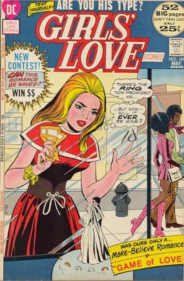 Girls' Love Stories #169 cover