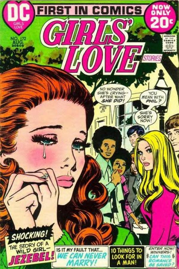 Girls' Love Stories #172 cover