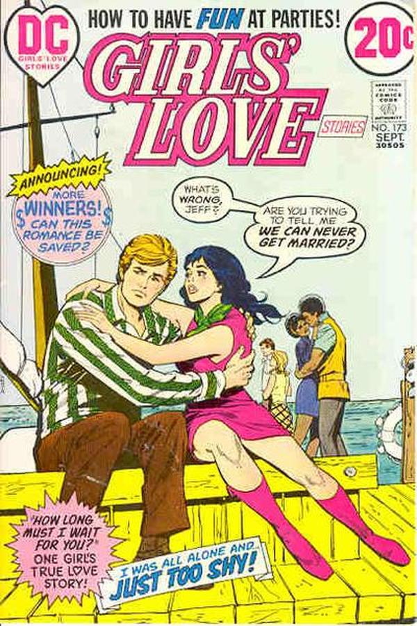 Girls' Love Stories #173 cover