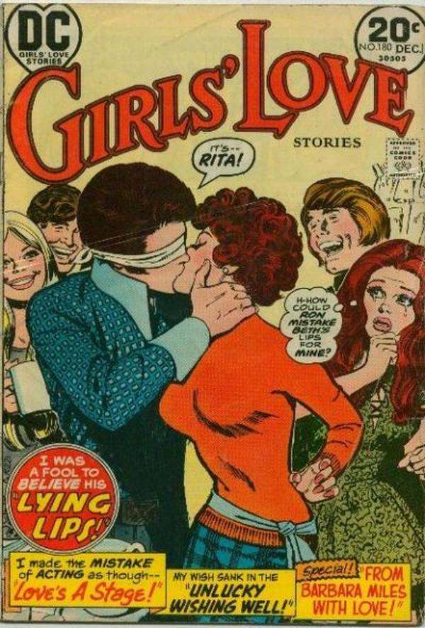 Girls' Love Stories #180 cover