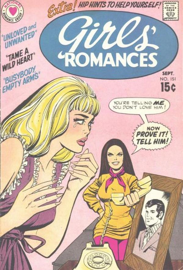 Girls' Romances #151 cover