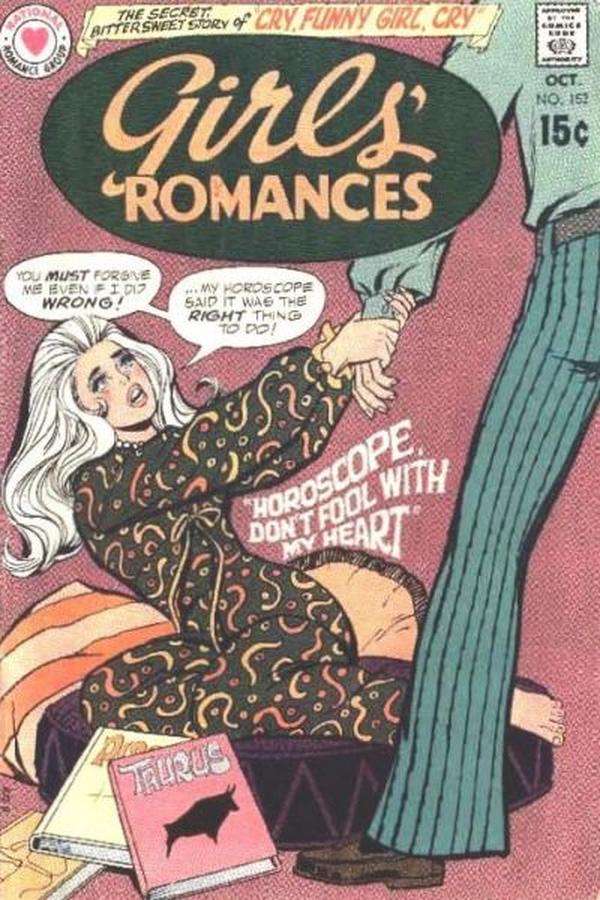 Girls' Romances #152 cover
