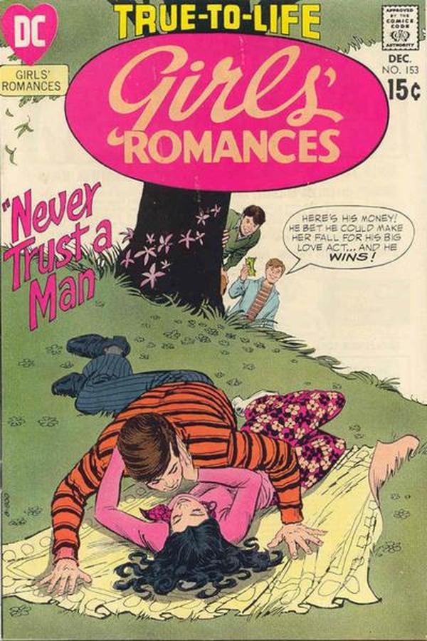 Girls' Romances #153 cover