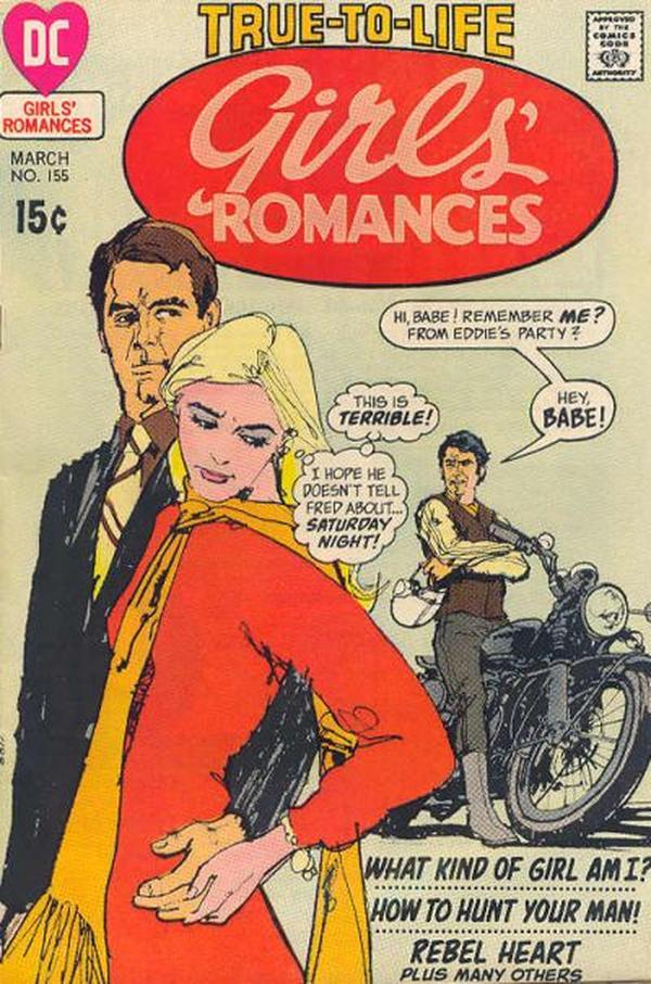 Girls' Romances #155 cover
