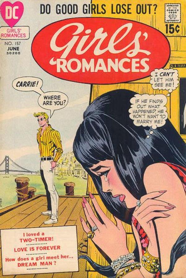 Girls' Romances #157 cover